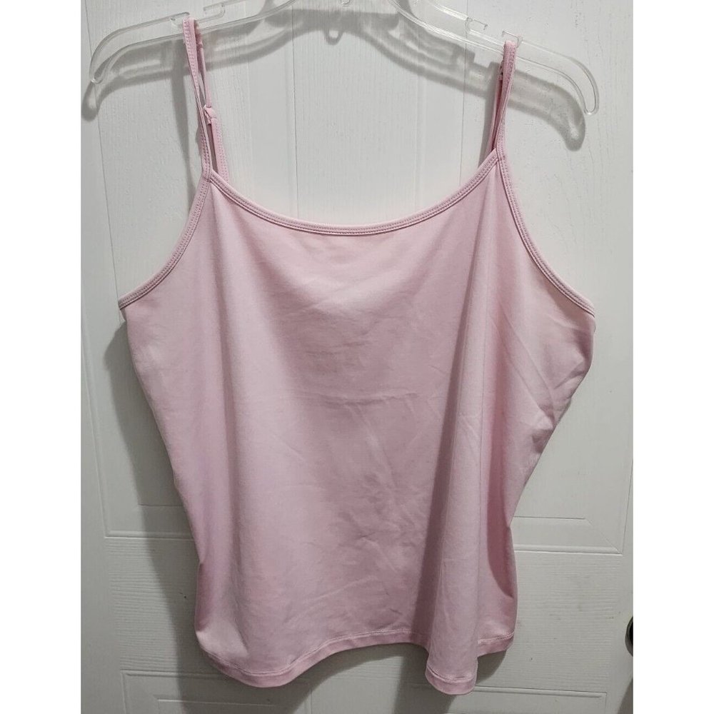 Lane Bryant Women's Sleeveless Camisole‎ Tank Top Stretch Knit Pink Size 14/16